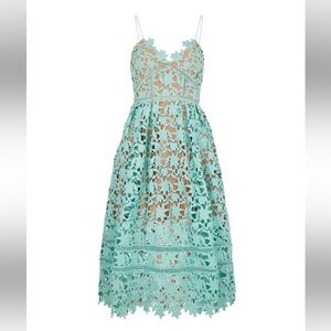 SELF-PORTRAIT 
Azaelea Guipure Lace Midi Dress 6